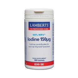 LAMBERT - YODO (YODURO POTASICO) 150 Mcg. 180 Tab.