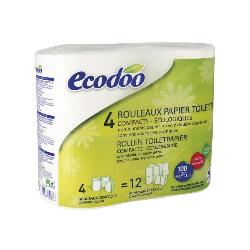 ECODOO-PAPEL HIGIENICO COMPACTO 100% 4UDS