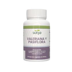SOTYA-VALERIANA Y PASIFLORA 450 Mg. 90 Caps.