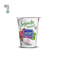 SOJADE-FRESCO-POSTRE SOJA QUARK GRIEGO FRAMBUESA 400 Grs.