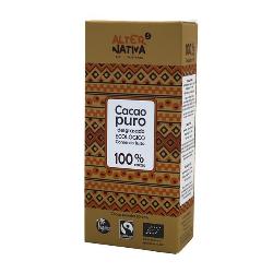 ALTERNATIVA-CACAO PURO DESGRASADO BIO S/G 150 Grs.