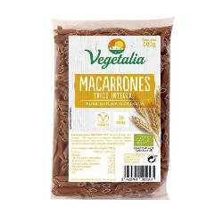 VEGETALIA-MACARRONES INTEGRALES 500 Grs. BIO