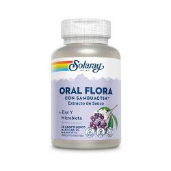 SOLARAY-ORAL FLORA CON SAMBUACTIN (TM) 30 Masticables