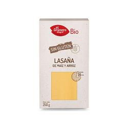 LAMINAS DE LASAÑA SIN GLUTEN BIO 250 Grs.