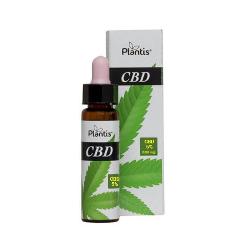 PLANTIS - CBD CANNABIDIOL 5% 500 Mg. GOTAS 10 Ml.