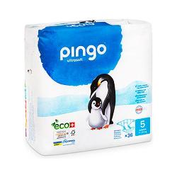 PINGO-PAÑALES T5 12-25 Kg BIO 36 UNIDADES