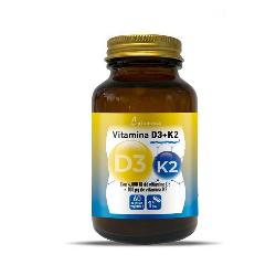 PLAMECA-VITAMINA D3+K2 60 Caps. Veg.