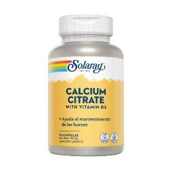 SOLARAY-CALCIO CITRATO 1000 CON VIT. D3 90 Caps.