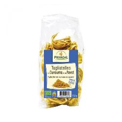 PRIMEAL-TAGLIATELLE NIDO CURCUMA AMAPOLA 250 Grs.