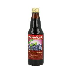 RABENHORST - ZUMO ARANDANO AZUL SILVESTRE ECOLOGICO 330 Ml.