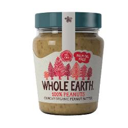 WHOLE EARTH-CREMA CRUJIENTE DE CACAHUETE BIO 227 Grs.