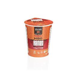 KING SOBA-VASO SOPA RAMEN MISO CON CHILI S/G BIO 85 Grs.