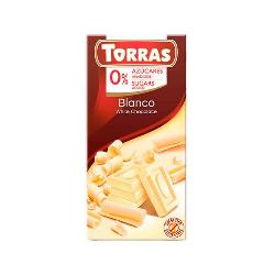 TORRAS-CHOCOLATE BLANCO S/A AÑADIDOS 75 Grs.