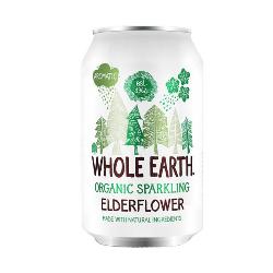 WHOLE EARTH-REFRESCO DE SAUCO BIO 330 Ml.