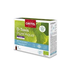 ORTIS-D-TOXIS PURE´AQUA BIO (FRAMBUESA) 7 Viales