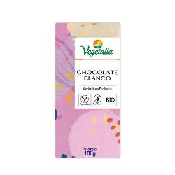 VEGETALIA-TABLETA CHOCOLATE BLANCO 100 Grs. BIO