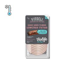 VIOLIFE-FRESCO - LONCHAS VEGANAS SABOR JAMON YORK 100 Gr. - VIODELI