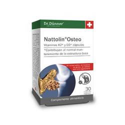 DR.DUNNER - NATTOLIN OSTEO (FORMULA MEJORADA) 30 CapsVeg.