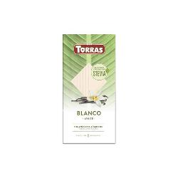 TORRAS-STEVIA CHOCOLATE BLANCO S/G 100 Grs.