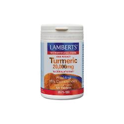 LAMBERT - TURMERIC 20.000 Mg. (CURCUMA) 120 Comp.