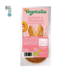 VEGETALIA-FRESCO VEGEBURGUER QUINOA Y CALABAZA 2x80 Grs. BIO