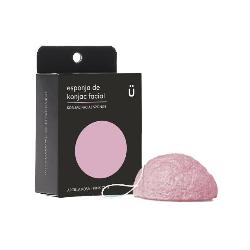 NATURBRUSH-ESPONJA KONJAC FACIAL ARCILLA ROSA FRANCESA