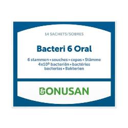 BONUSAN- BACTERI 6 ORAL 14 sobres