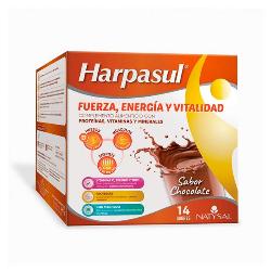 HARPASUL FUERZA ENERGIA VITALIDAD BATIDO CHOCOLATE 14 Sobres