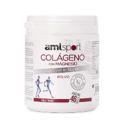 AMLSPORT - COLAGENO+MAGNESIO+VIT C-B1-B2-B6 FRESA 350 Grs.