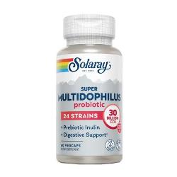 SOLARAY-SUPER MULTIDOPHILUS 24 30BILL. 60 Veg. Caps.