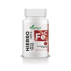 HIERRO + VITAMINA C 60 Comp.