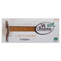 LA CAMPESINA-TURRON BLANDO BIO S/G S/A 200 Gr. Vegano