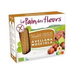 PAN DE FLORES CON AVELLANAS 150 Grs - BIO