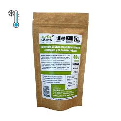 ALTERNATIVA - FRESCO - COBERTURA VEGANA CHOCOLATE BLANCO 40% CACAO BIO S/G 225 Grs.