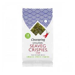 SEAVEG CRISPIES CHILLI 4 Gr. SNACK ALGA NORI CON CHILI