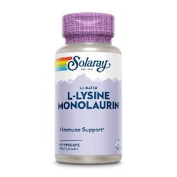 SOLARAY-L-LISINA MONOLAURIN 60 Caps.