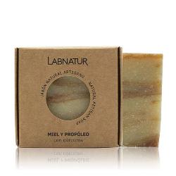 LABNATUR - JABON NATURAL PREMIUM MIEL Y PROPOLEO 100 Grs.