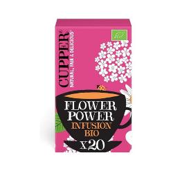 CUPPER-INFUSION FLOWER POWER 20 BOLSAS BIO