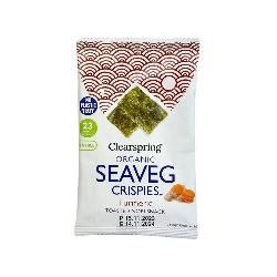 SEAVEG CRISPIES TURMERIC MULTIPACK 5x4 Gr. SNACK ALGA NORI CON CURCUMA