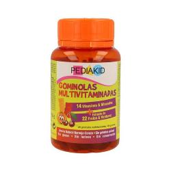 INELDEA-PEDIAKID GOMINOLAS MULTIVITAMINADAS 60 Uds.