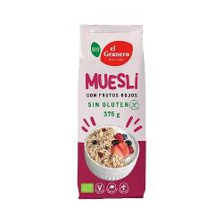 MUESLI CON FRUTOS ROJOS SIN GLUTEN BIO 375 Grs.