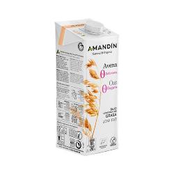 AMANDIN-BEBIDA ECOLOGICA DE AVENA BARISTA 0% AZUCARES 1L.