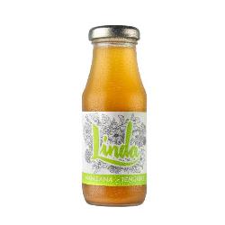 LINDA - ZUMO MANZANA Y JENGIBRE BIO 200 Ml.