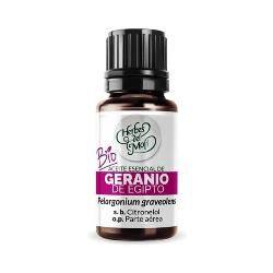 HERBES DEL MOLI - ACEITE ESENCIAL GERANIO DE EGIPTO ECO 10 Ml.