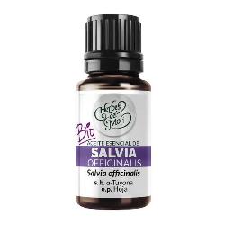 HERBES DEL MOLI - ACEITE ESENCIAL SALVIA OFFICINALIS ECO 10 Ml.