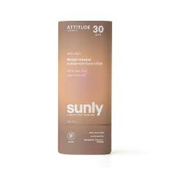 ATTITUDE-SOLAR PLASTIC FREE TINTED FACE STICK SPF 30 COLOR (SIN FRAGANCIA) 20 Grs. - BIO