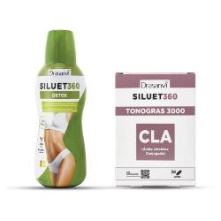 PACK SILUET DETOX JARABE+CLA+LICUADORA PORTATIL GRATIS