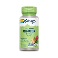 SOLARAY-GINGER ROOT 550 Mg. - 100 VEG Caps.