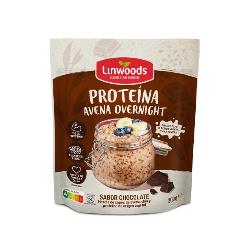 LINWOODS - AVENA OVERNIGHT PROTEINA CHOCOLATE S/G 300 Grs.