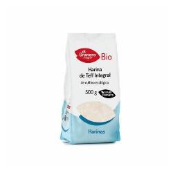 HARINA DE TEFF INTEGRAL Y TRIGO SARRACENO BIO 500 Grs.